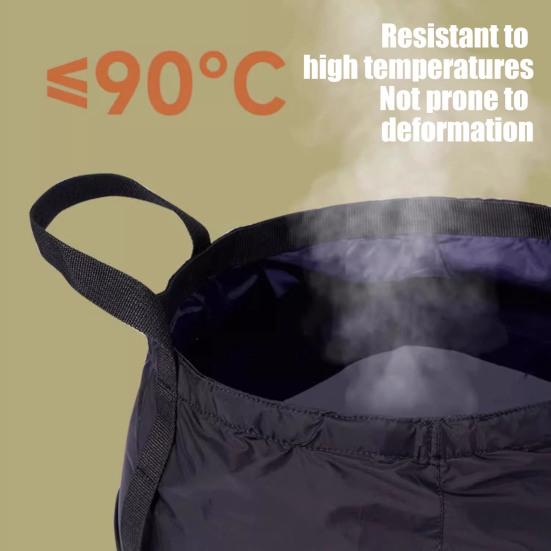 Portable Foldable Water Basin with Thickened Oxford Fabric 8.5L Collapsible Sink for Camping Travel Outdoor Multi-Purpose Washing Tub for Fruits Feet