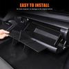 ABS Black For Subaru Crosstrek 2026 2026 Glove Box Divider Center Console Organizer Storage Tray Compartment Glove Box Organizer
