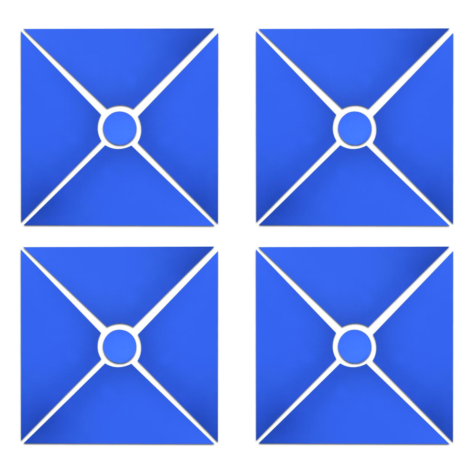 

Mirror Wall Stickers Self Adhesive Removable Acrylic Wall Paste Living Room Bedroom Wall Decor