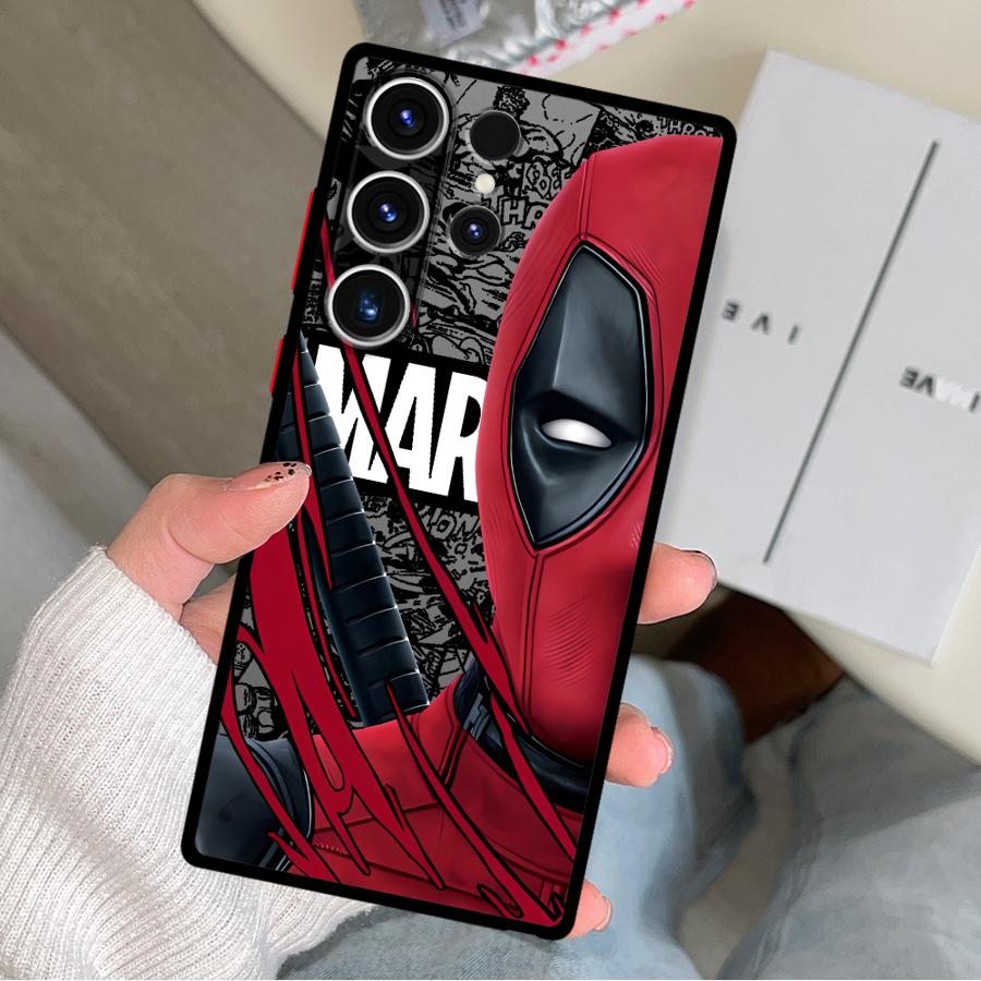 Funda Phone Cover Case for Samsung Galaxy S26 S25 Ultra Note 20 10+ S22 S23 FE S20 S24 Plus S21 Marvel Spiderman Ironman