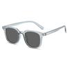 New Square Sunglasses Women Grey Plastic Full Frame Sun Glasses Men Out Door Sun Eyewear Fashionable Eyeglass Uv400