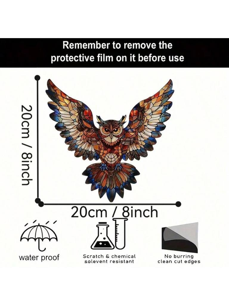 Multiple Colorful Owl Animal Themed Hanging Decorations, Ideal Gifts for Home and Office Decoration, Holiday Decoration