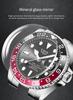 LIGE Men's Green Waterproof Quartz Calendar Sports Wristwatch