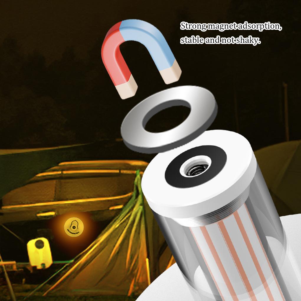 Camping Light Type-C Lantern Outdoor Lamp LED Removable Cover Tent Supplies Waterproof Floodlight Hanging Pendent