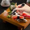 Multi-functional Sauce Spoon Portable Stainless Steel Food Tweezers 2in1 Design Flavor Test Spoon Tweezers Kitchen Utensil