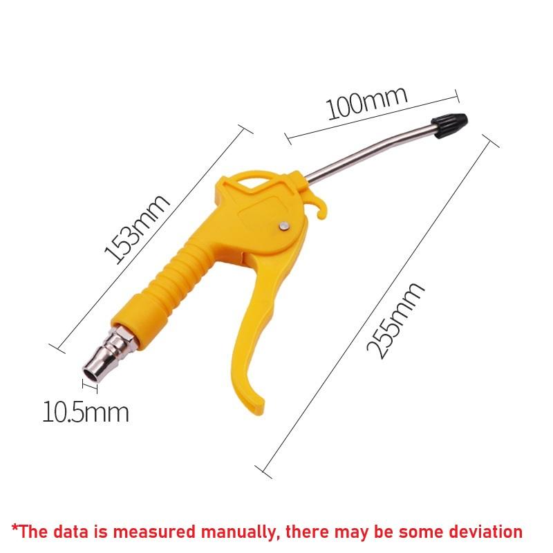 Ergonomic Air Blow Gun High Pressure Dust Cleaner Handheld Pneumatic Tool for Household Workshop Car Use