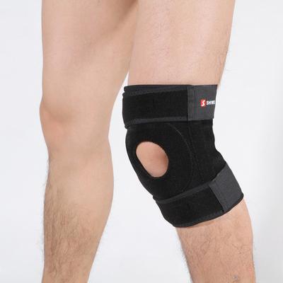 Produttori di equipaggiamenti protettivi Strisce a molla oscillanti all'ingrosso Supportano ginocchiere per alpinismo da corsa aperte Ginocchiere per sport a compressione