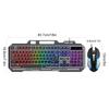 Keyboard and Mouse Set Gaming Computer USB Wired RGB Backlit Keyboard Laptop Accessories Ergonomic Laser Mouse Wheel For Esports