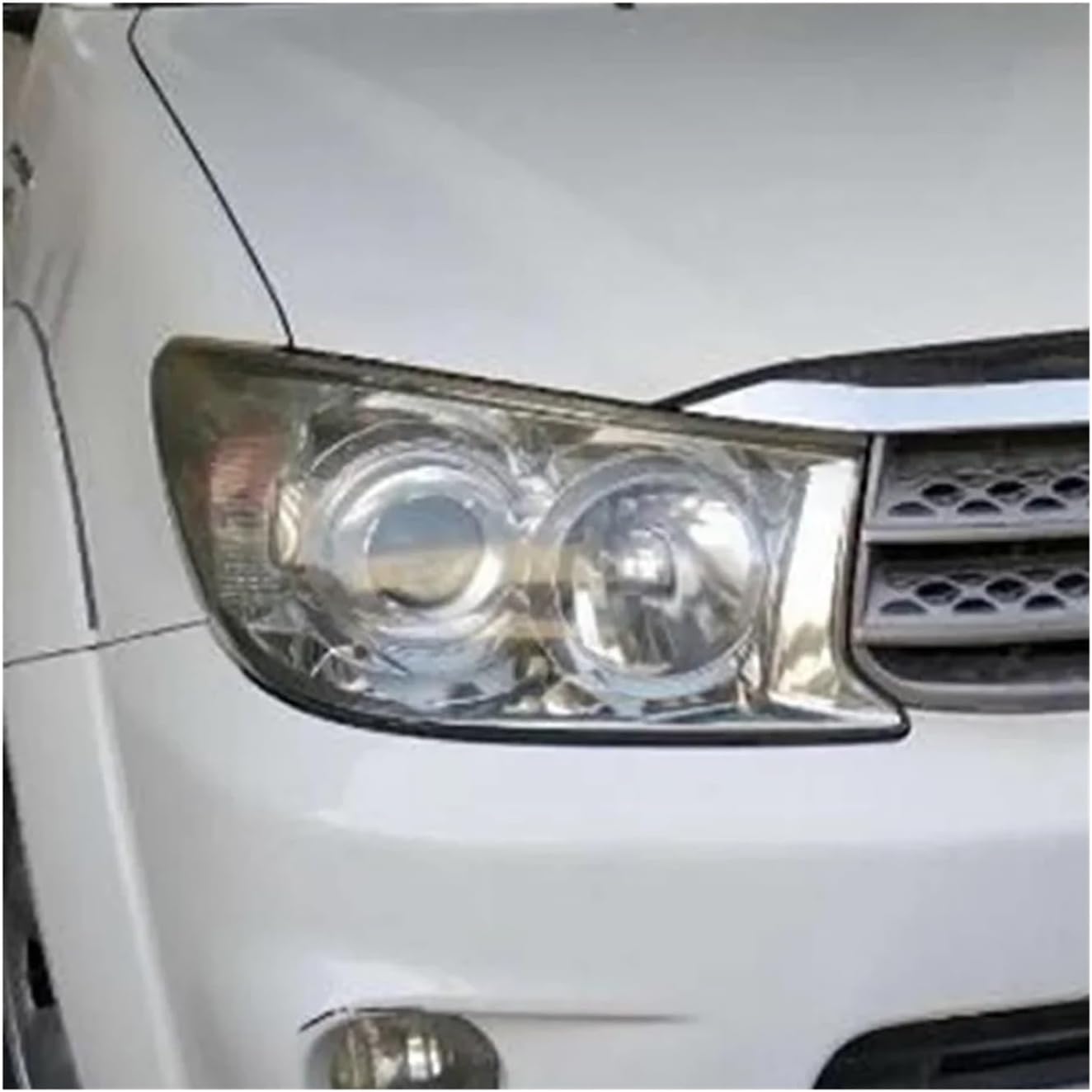 

Стекло фары, совместимое с Toyota Fortuner 2008 2009 2010 2011 2012, прозрачная пластиковая оболочка, замена оригинальной крышки фары(Правильно) Right