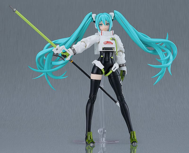 Good Smile Racing MODEROID Hatsune Miku GT Project Racing Miku 2022 Smontovaný plastový model Ver. Bez měřítka