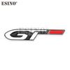 Auto Styling GT 3D Metall Zinklegierung Emblem Auto Plakette Karosserie Kotflügel Klebeemblem für Peugeot GT RCZ 308 508 3008 5008 R3