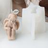 Angel Statue Candle Mold for Making Aromatherapy Candle Soap Fondant Baking Chocolate Molds DIY Craft Gypsum Ornaments