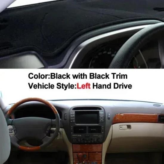 Car Dashboard Cover Non Slip Pad For Lexus LS430 2002 2003 2004 2005 Dashboard Mat Car Dash Mat Sun Shade Pad Anti-UV Cushion