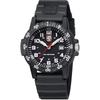Luminox Leatherback Sea Turtle Giant Men's Watch Black 0321 Leather Strap Water Resistant