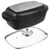 Granite roaster with lid 3in1 GRANDE 5 l, 39x22 cm