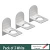 ZISIZ No-Punch Kitchen Detergent Holder - 3-Pack, White