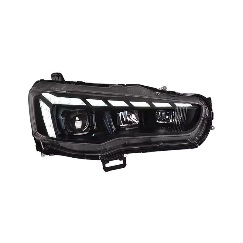 Mitsubishi Lancer EX 2010-2016 RS Style LED Headlights with DRL & Flowing Turn Signals.