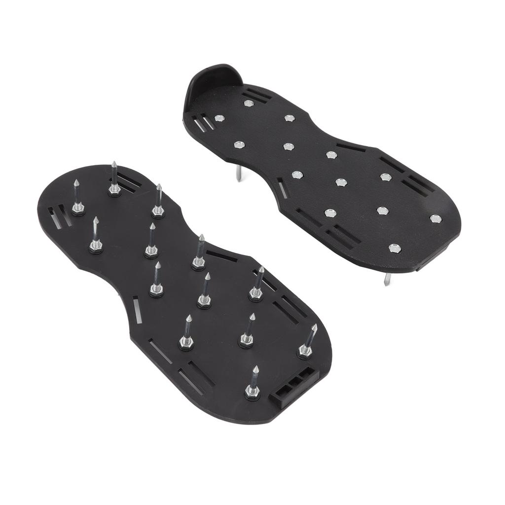 Lawn Aerator Shoes Soil Aeration Spike Shoes Garden Scarifier Shoes for Patio Courtyard Grassland