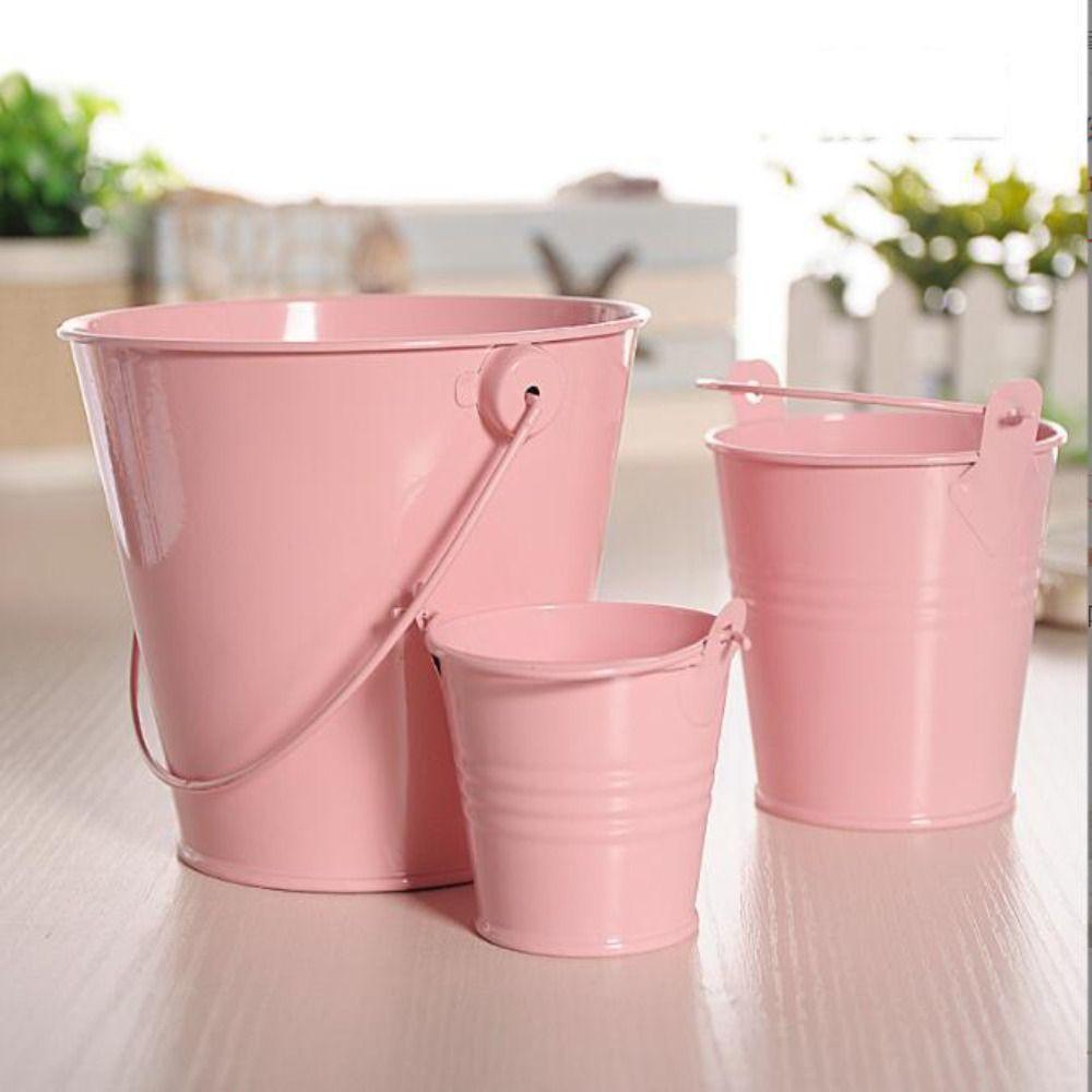 Simulation Dollhouse Mini Water Bucket Miniature Kitchen Pretnd Play Bucket  Kids Toys