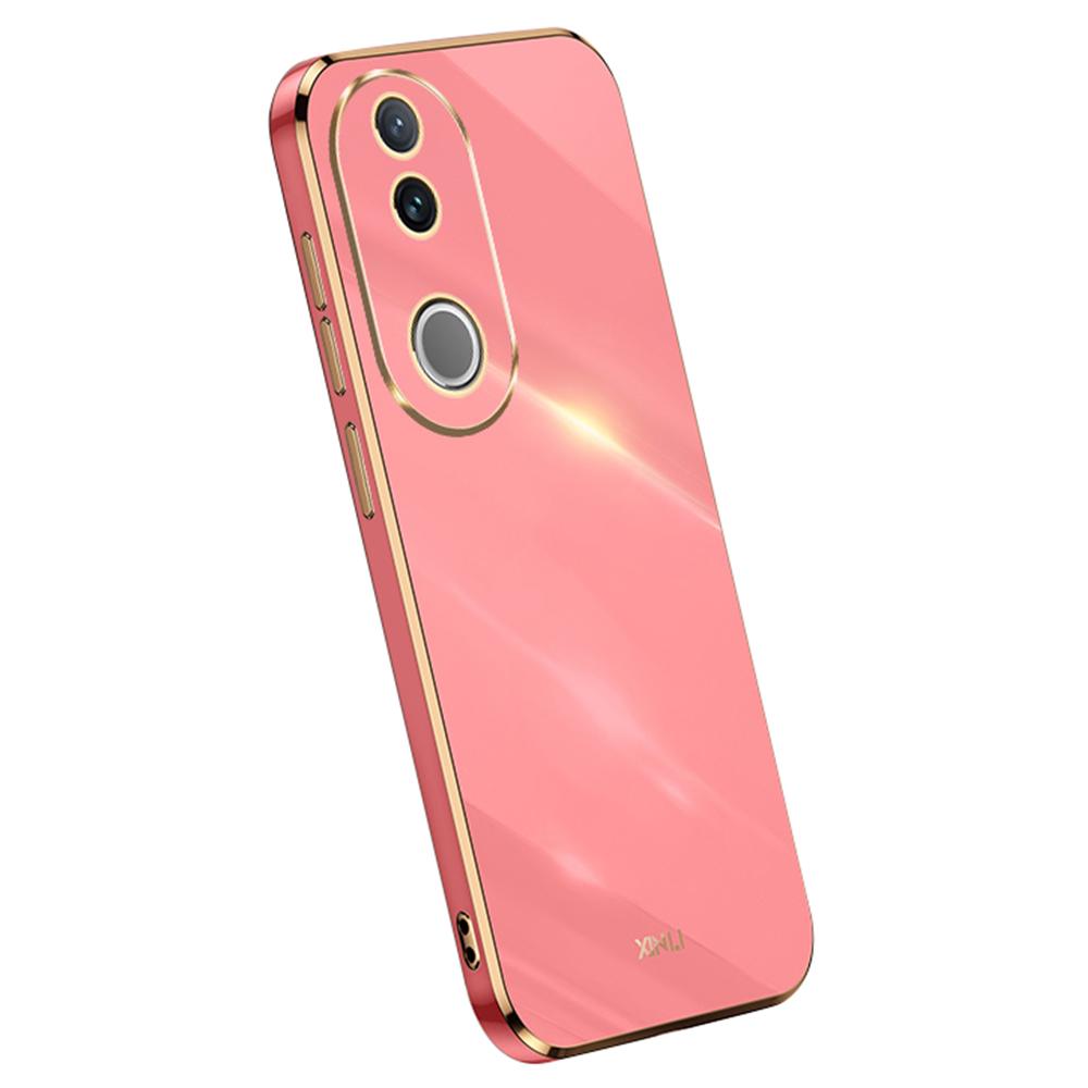 XINLI For vivo V50 5G Case TPU Phone Cover with Electroplating Frame