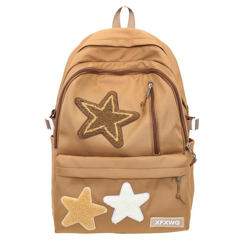 

Japanese Ins Style American Retro Schoolbag Women s 2024 New Backpack Large-capacity Junior High School Student