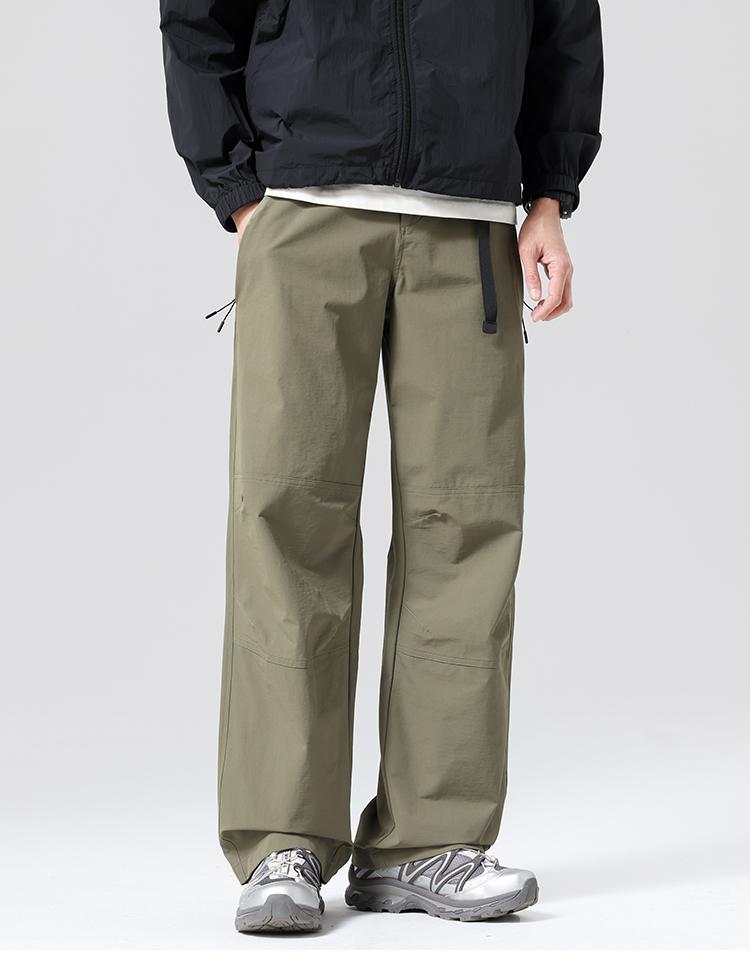 Waterproof and Sunscreen Outdoor Sports Equipment Mountaineering UPF50+Instant Cooling Straight Tube Men's Casual Pants