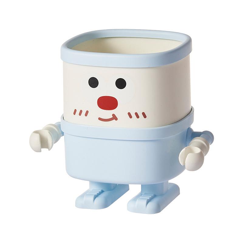 

Милый настольный органайзер для ручек, Многофункциональный ящик для хранения, Высокий уровень внешнего вида, Вместительное хранилище для детских канцелярских товаров 12.5CM