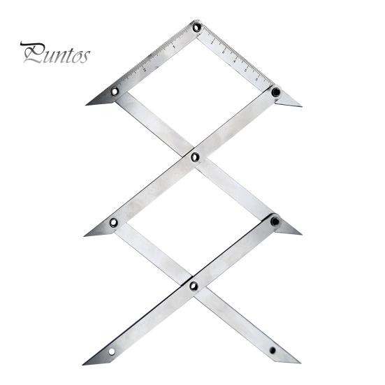 3bodový vyhledávač středu, nástroj pro rozvržení se stejnými rozestupy, vysoká přesnost, snadno použitelný a přesný nástroj pro vyhledávání středu pro svařování a obrábění dřeva