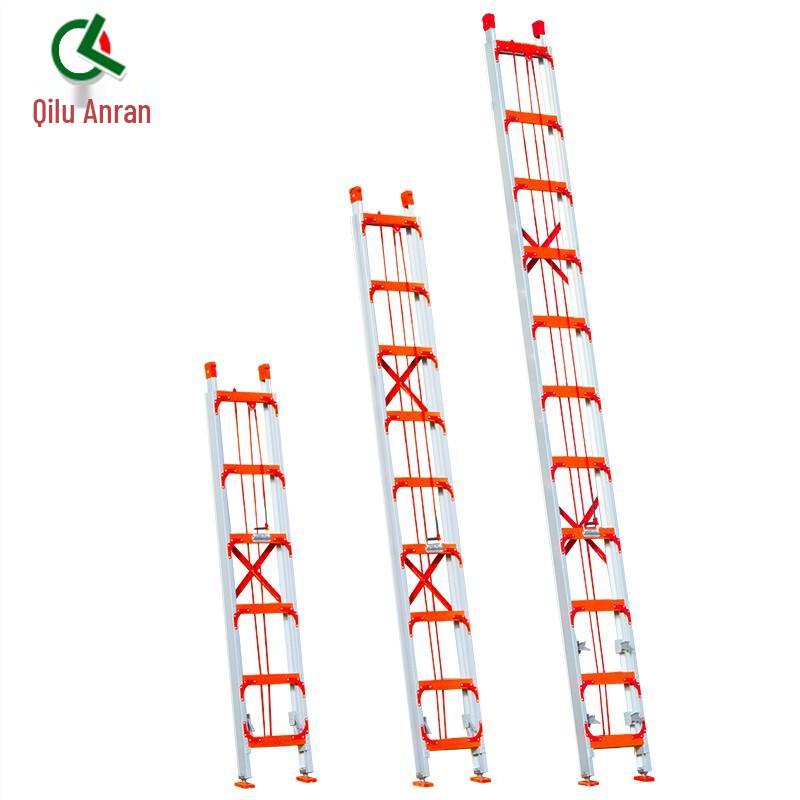 Qilu Anran Aluminum Telescopic Straight Ladder