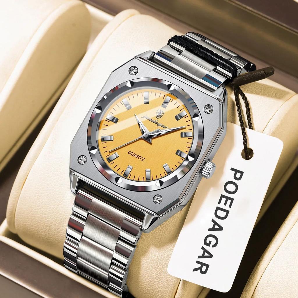 Luxury Casual Ladies Wristwatch Waterproof Stainless Steel Luminous Woman Watch Elegant Fashion Quartz Women's Watches