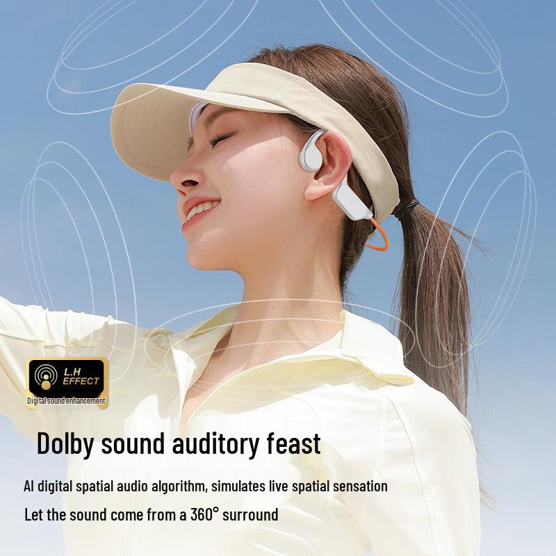 Cross-border X7s Bone Conduction Headphones: Comfortable, Open-Ear Sports Design, 32GB Built-in Storage, Bluetooth for Swimming.