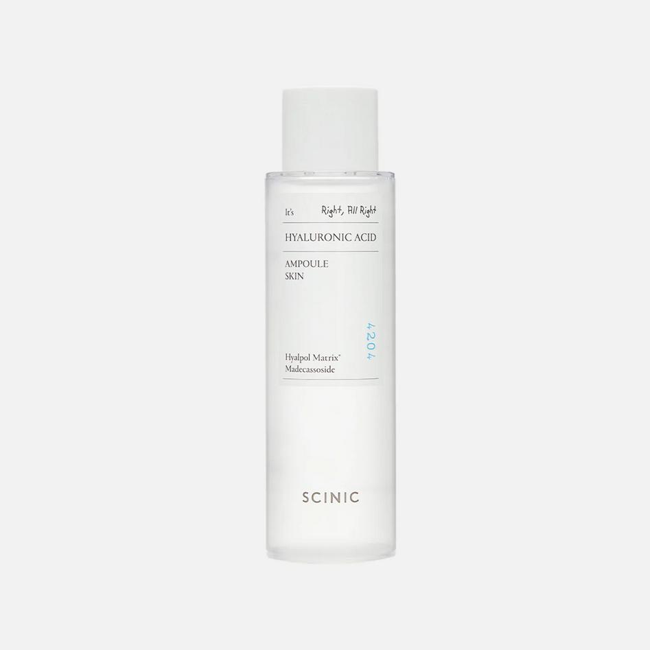Scinic Ampułka z Kwasem Hialuronowym Skóra/ Emulsja/ Zestaw (Tonik 150ml+Emulsja 150ml)/ Nawilżający, Kosmetyki koreańskie, Kbeauty