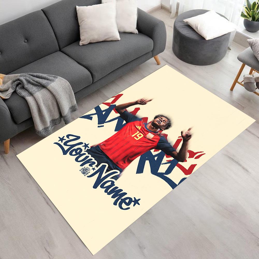 Yamal Customize Your Name Floor Rug Office Rug Suitable for Hallway Bedrooms Decorate room Outdoor Anti-slip Rug Office home decor