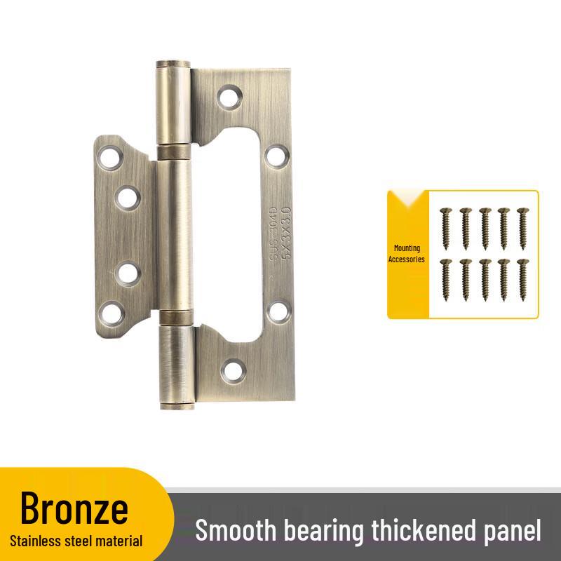 Shengbai Stainless Steel 4-inch Mother-Child Butt Hinge