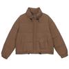 Cotton Winter 2025 new stand-up collar loose warm padded jacket short cotton jacket women's bread jacket Korean version of cotton clothes