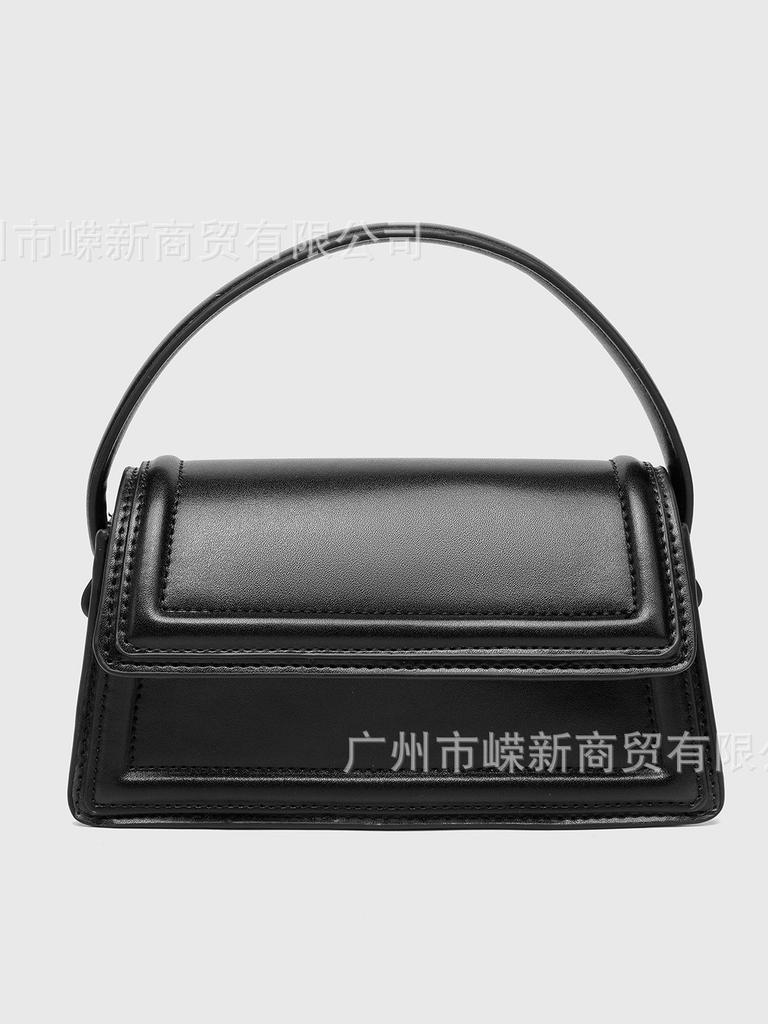 Zr Women'S Bag Solid Color City Messenger Bag Fashionable Versatile Shoulder Handbag Flip Small Square Bag