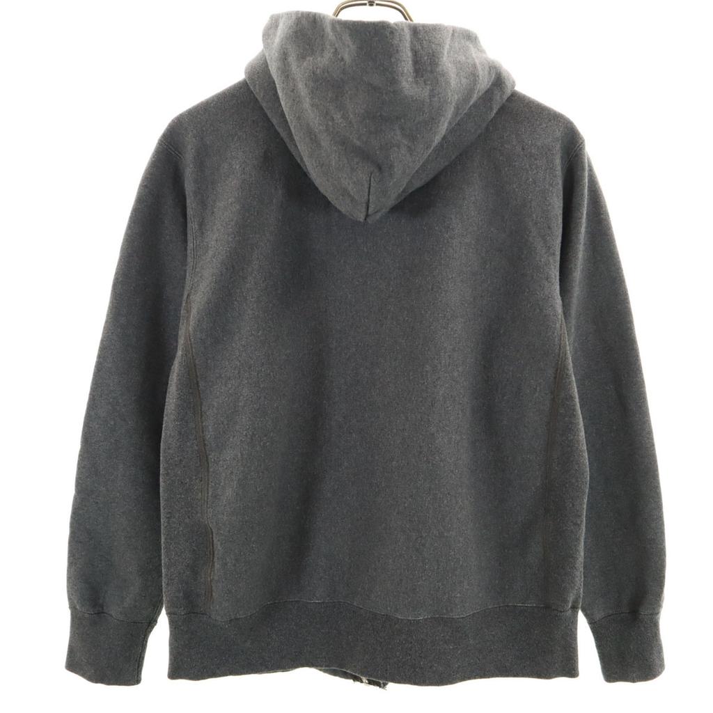 A VONTADE Long sleeve Zip hoodie S Gray Back brushed Women Used