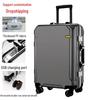 XinHuRui Aluminum Frame Hardside Luggage with TSA Lock
