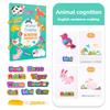 Children Early Education Toys Magical Book with Pen Water Drawing Toys Gift Reusable Coloring Book Magic Drawing Book