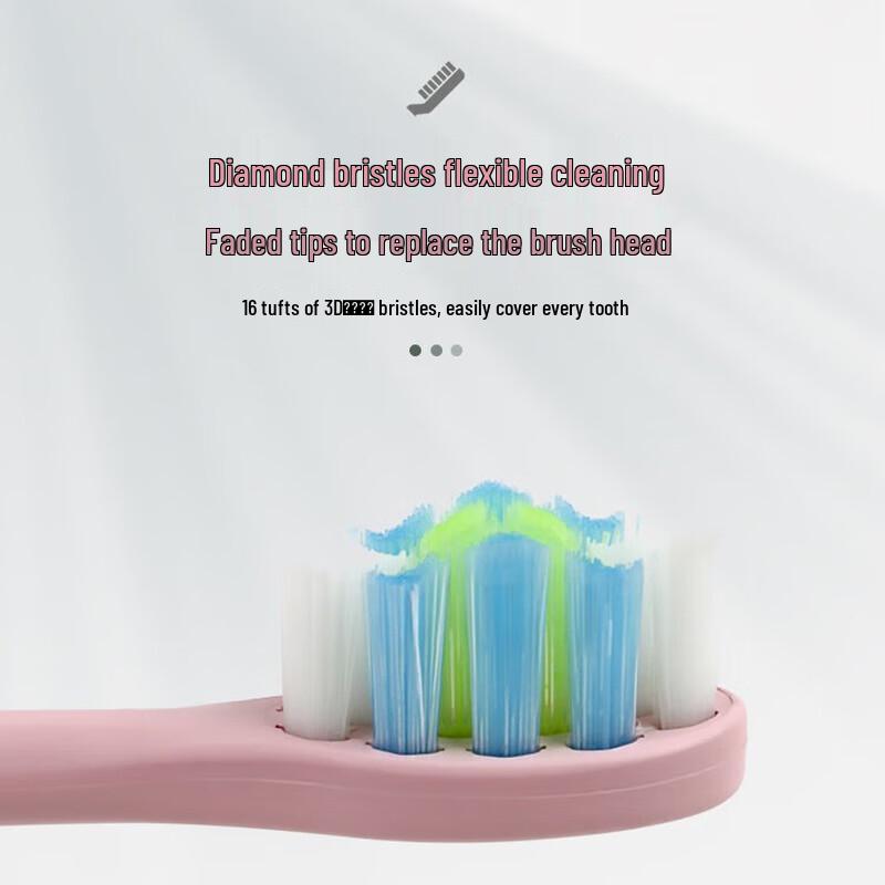 QBM Portable Sonic Electric Toothbrush for Adults CN plug (adapter included)