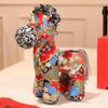 Folk Flower Cloth Horse Doll Year of the Horse Mascot Doll Plush Toy Zodiac Cloth Art Horse Doll Gift