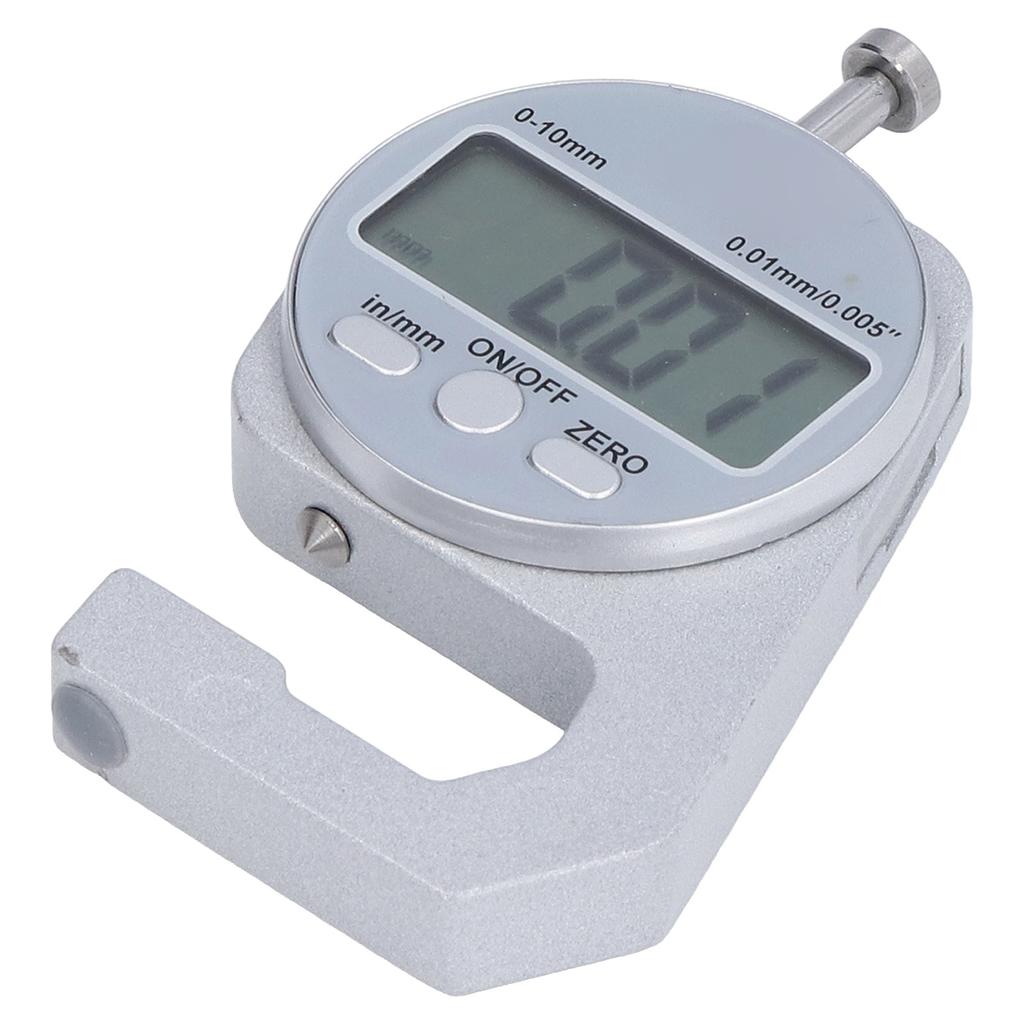 Digital Thickness Gauge 0‑10mm Range Mini Electronic Caliper Thickness Meter with LCD Digital Display
