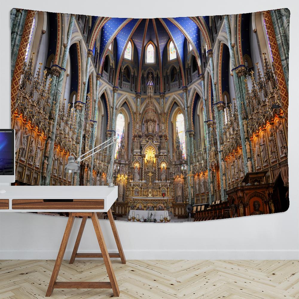 

Віденська Християнська Церква Ісус Гобелен Домашній Декор Настінне Мистецтво Фреска Крапля Стінна Тканина Христа Настінні Гобелени Прикраса Церкви 320x182CM