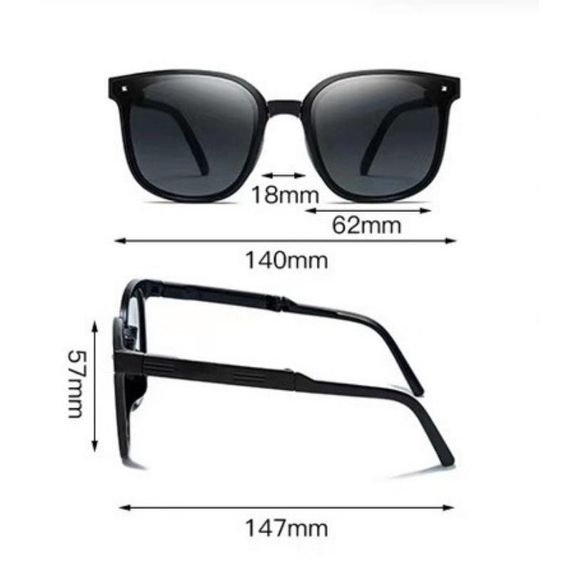 4pcs New Folding Sunglasses Fashion Glasses Portable Men and Women Same Sunglasses Travel Sunshade Glasses UV Protection