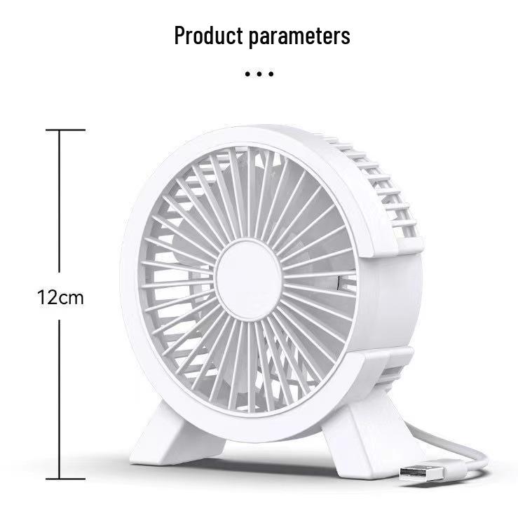 

Ultra-Quiet Desktop Fan for Students with High Wind Volume 120x130x50