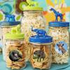 50-500Pcs Animal Reward Stickers Stationery Stickers 1Inch Round Gift Decorative Label
