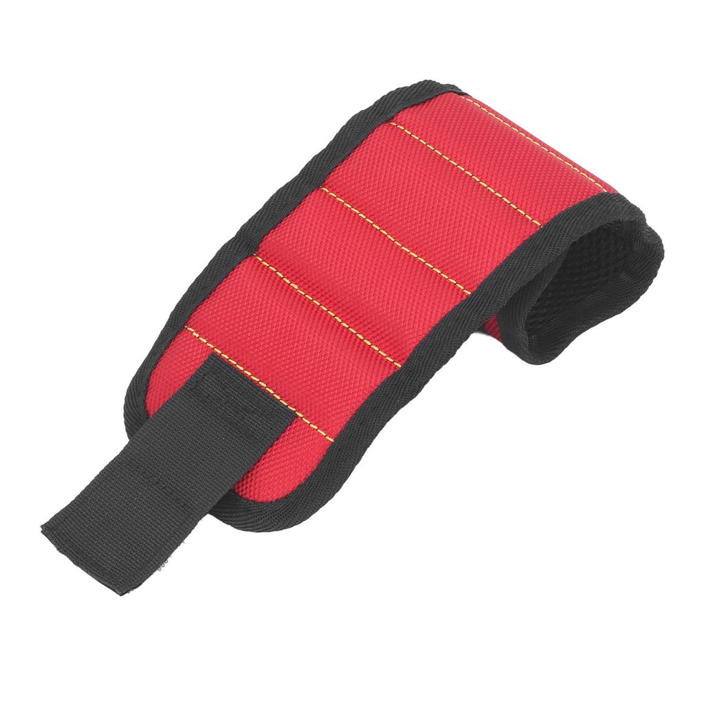 Magnetic Wristband Screw Tool Holder Organizer Storage Bracelet 5 Grids 15 Strong Magnets Tough