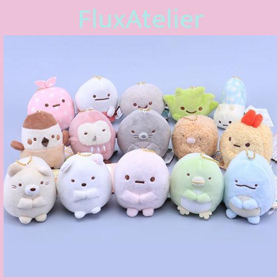 Entzückender Plüsch-Schlüsselanhänger Niedliche Tierfiguren Spielzeug Weich und kuschelig PP-Baumwolle