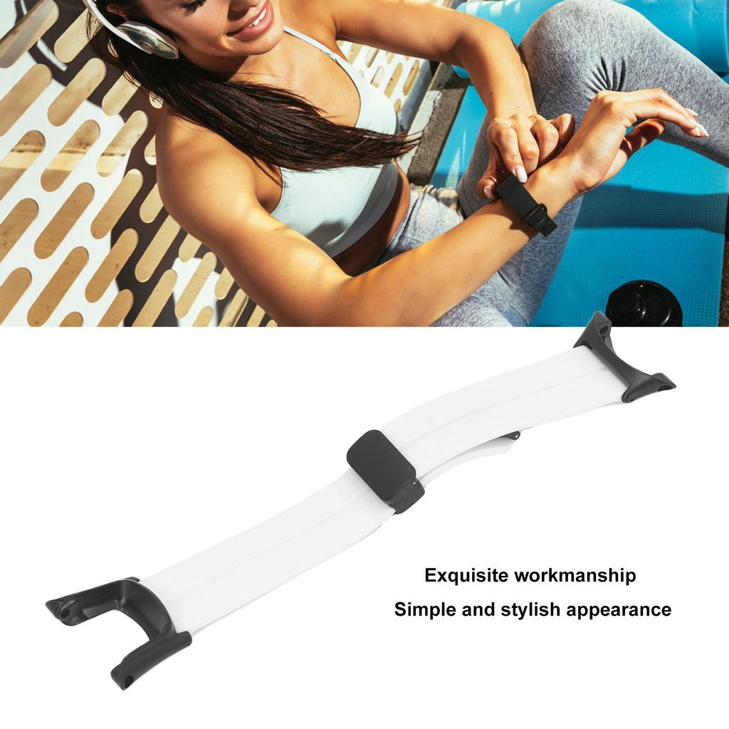 Silicone Watch Strap Adjust Size Magnetic Folding Buckle Alloy Sweat Proof Watch Band Strap with Screwdriver for 3 PEAK