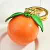 Fruit Keychain With Resin Material For Bag Decor And Summer Fashion Accessory